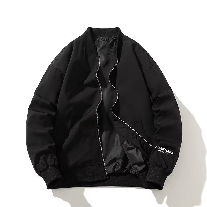 Unisex Baseball Jersey Spring and Autumn Jacket Men's and Women's Casual Baseball Jacket