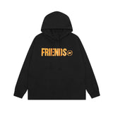 Vlone Hoodie Autumn and Winter Lightning Big V Letter