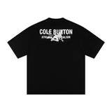 Cole Buxton T Shirts Printed Short Sleeves Loose