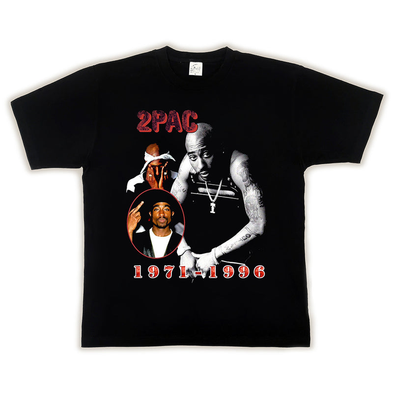Hip Hop Rapper T Shirt Hip Hop Loose Heavy Short Sleeve T-shirt for Men and Women
