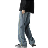 Unisex Jeans American Retro Jeans Straight Casual