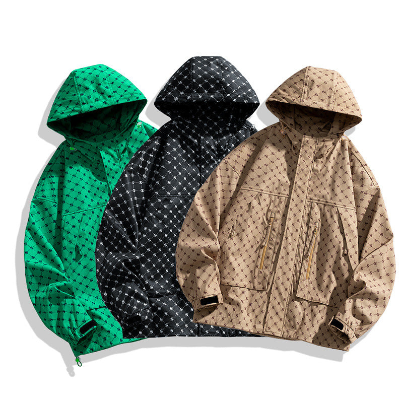 Nasa Jacket Spring Hooded Jacket Spring Student Loose