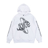 Vlone Hoodie autumn and winter skeleton arm pattern