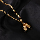 Jewelry Hip Hop Necklace Boxing Gloves Helmet Jersey Axe Hammer Pendant Necklace