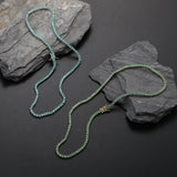 Zircon necklace zircon single row tennis chain