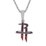 NBA Team Pendants Basketball Rockets Team Pendant Men