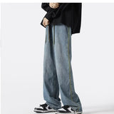 Unisex Jeans American Retro Jeans Straight Casual