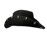 Walter White Fedora Cowboy Hat Skull Men's and Women's Holiday Hat Straw Hat