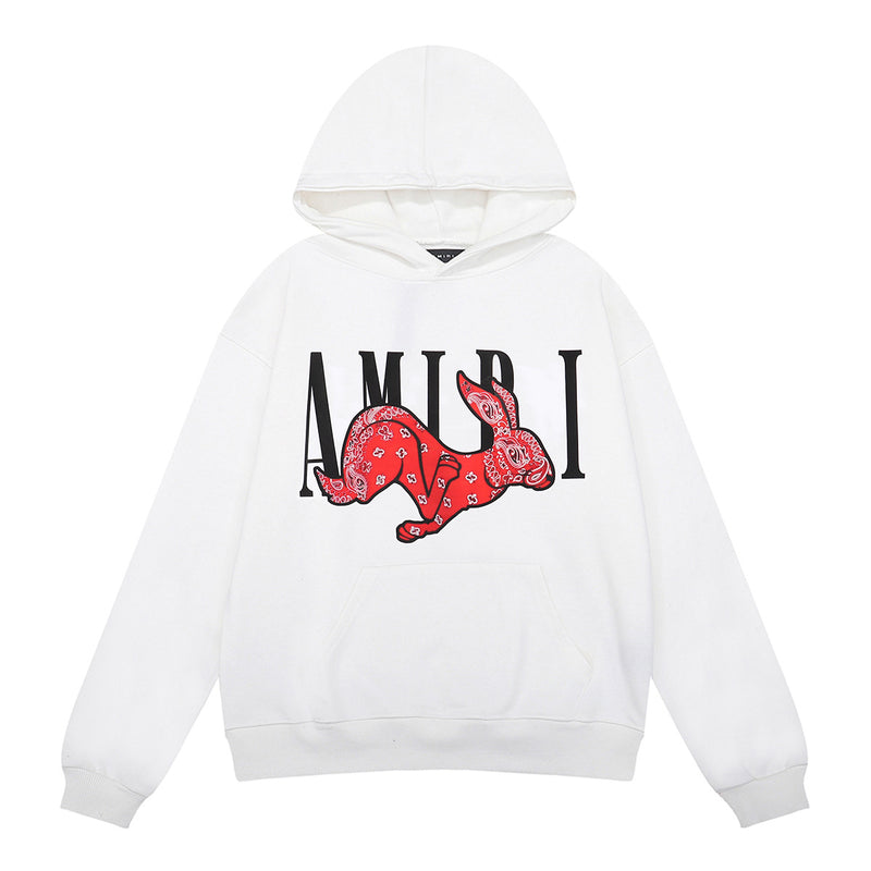 CHH Chrome Heart Hoodie Amiri Printed Circle Casual Loose Hoodie