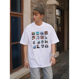 Rock Star T Shirt T-shirt Bonjovi Band Rock American Loose Printed Short Sleeve