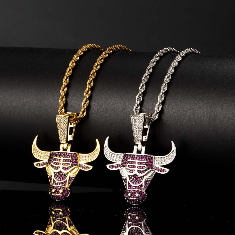 NBA Team Pendants Bulls Team Pendant Necklace Men