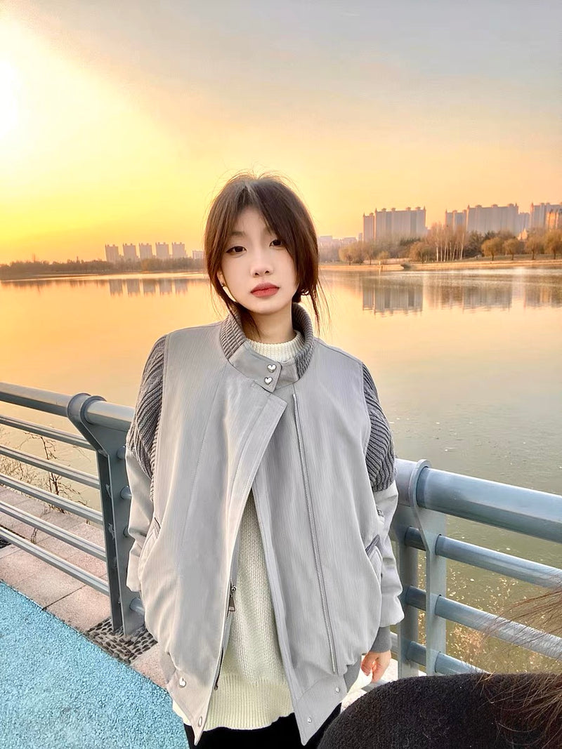 Unisex Baseball Jersey Spring Jacket