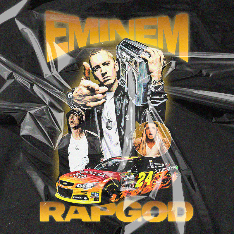 Hip Hop Rapper T Shirt Short Sleeve T-shirt Hip Hop