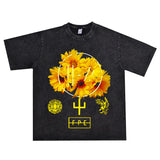 Rock Star T Shirt Two One Pilots Rock Distressed T-shirt Short Sleeve Loose