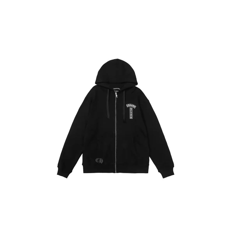 CHH Chrome Heart Hoodie Chromehearts Cross Hooded Zip Sweater