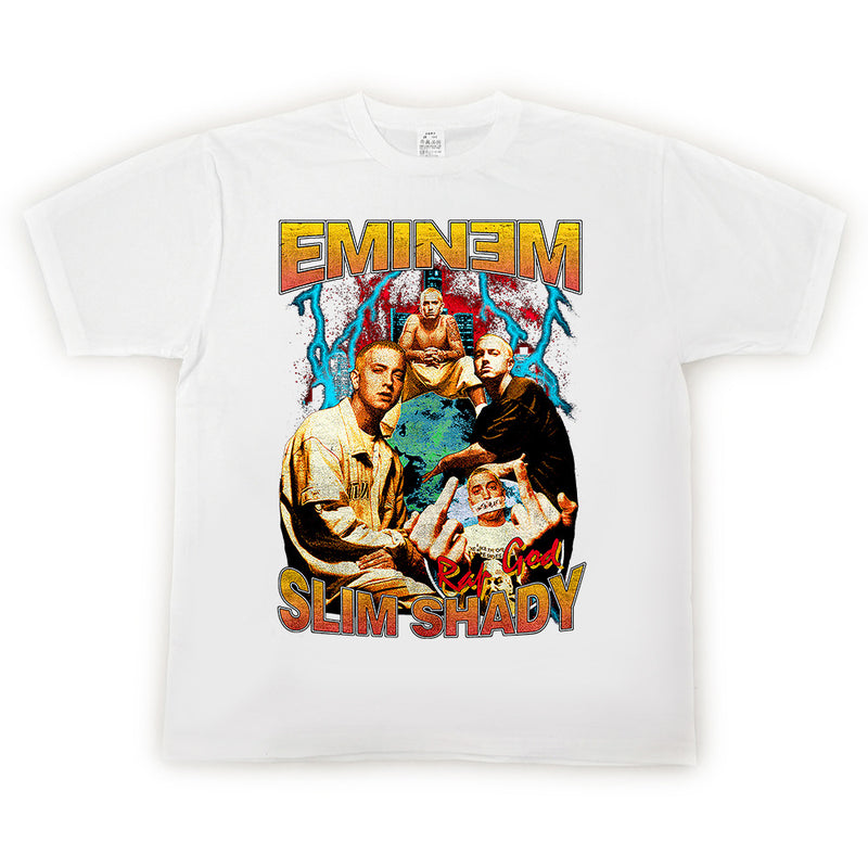 Hip Hop Rapper T Shirt High Street Short Sleeve T-shirt Men