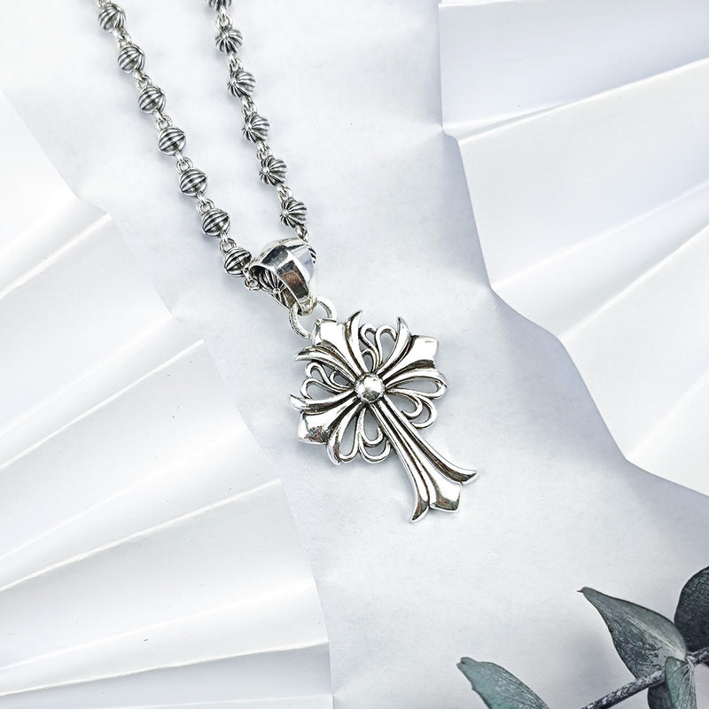 Chrome Heart Necklace Pendant Hip Hop