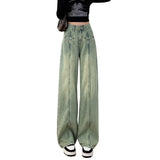 Unisex Jeans Autumn/Winter Design Straight Pants