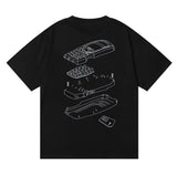 Trapstar T Shirts Trapstar Print Loose Casual Short Sleeve T-Shirt
