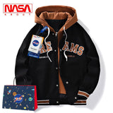 Nasa Jacket Men's Spring and Autumn Couple Casual All-Matching Jacket Student