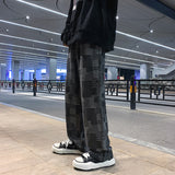 Unisex Jeans Wide Leg Jeans Loose Straight Casual