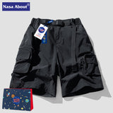 Nasa Shorts Shorts for Men Summer Sports Bermuda Shorts