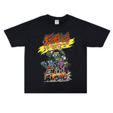 Rock Star T Shirt Rock Reflector Loose round Neck Print Short Sleeve Cotton T-shirt