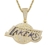 NBA Team Pendants Lakers Team Pendant Hip Hop Necklace