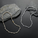Zircon necklace heart-shaped oval patchwork tennis chain