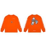 Chh Chrome Heart Long Sleeve Shirt Unisex Fashion Loose Long Sleeve Shirt