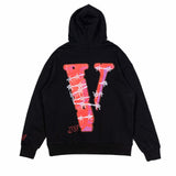 Vlone Hoodie autumn and winter hooded sweater for men and women