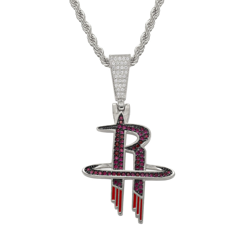 NBA Team Pendants Basketball Rockets Team Pendant Men
