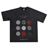Rock Star T Shirt Two One Pilots Rock Distressed T-shirt Short Sleeve Loose