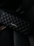 Chh Chrome Heart Leather Bag Vintage Diamond-encrusted Shoulder Crossbody Bag