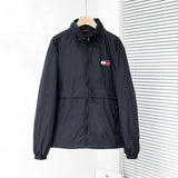 Tommy T Shirts Tommy Logo Embroidered Jacket Coat