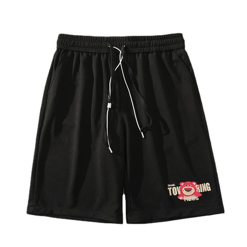 Nasa Shorts Shorts for Men Summer Loose Leisure Sports