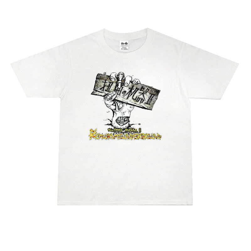 Rock Star T Shirt Printed T-shirt Short Sleeve round Neck Loose Cotton