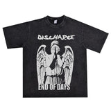 Rock Star T Shirt T-shirt Short Sleeve Loose Cotton Men and Women