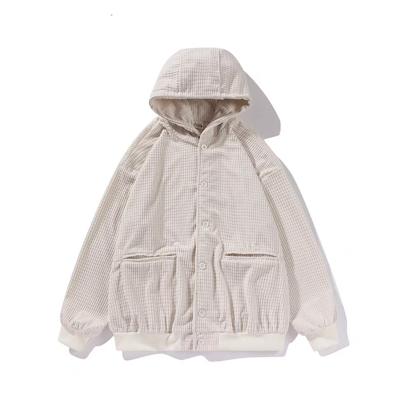Unisex Baseball Jersey Fall Vintage Oversize Jacket