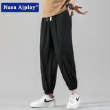 Nasa Sweatpants Men's Summer Loose Trendy All-Match Sports and Leisure