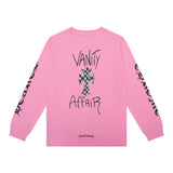 Chh Chrome Heart Long Sleeve Shirt Unisex Fashion Loose Long Sleeve Shirt