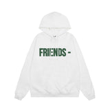 Vlone Hoodie Autumn and Winter Viper Big V Letter