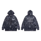 Gallery Dept Hoodie Loose Casual Starry Sky Hoodie