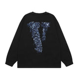 Vlone Sweatshirts Autumn and Winter Crew Neck Pullover Long Sleeves