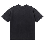 MAJESTIK T Shirts Tarantula Garment Dyed Printing Crop Tee