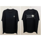 High-quality, heavyweight, double-gauze, loose-fit, plus-size short-sleeve t-shirt