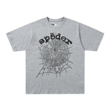 Spder hip-hop singer hotfix rhinestone foil letter print short sleeve t-shirt & rhinestone embellished shorts set (couple's style)