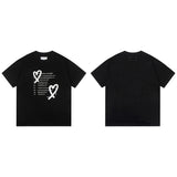 Relaxed fit, 100% cotton, digital print, plus size short sleeve t-shirt