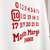 Heavyweight double yarn combed cotton padded print short sleeve t-shirt