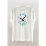 High-quality, heavyweight, double-gauze, loose-fit, plus-size short-sleeve t-shirt